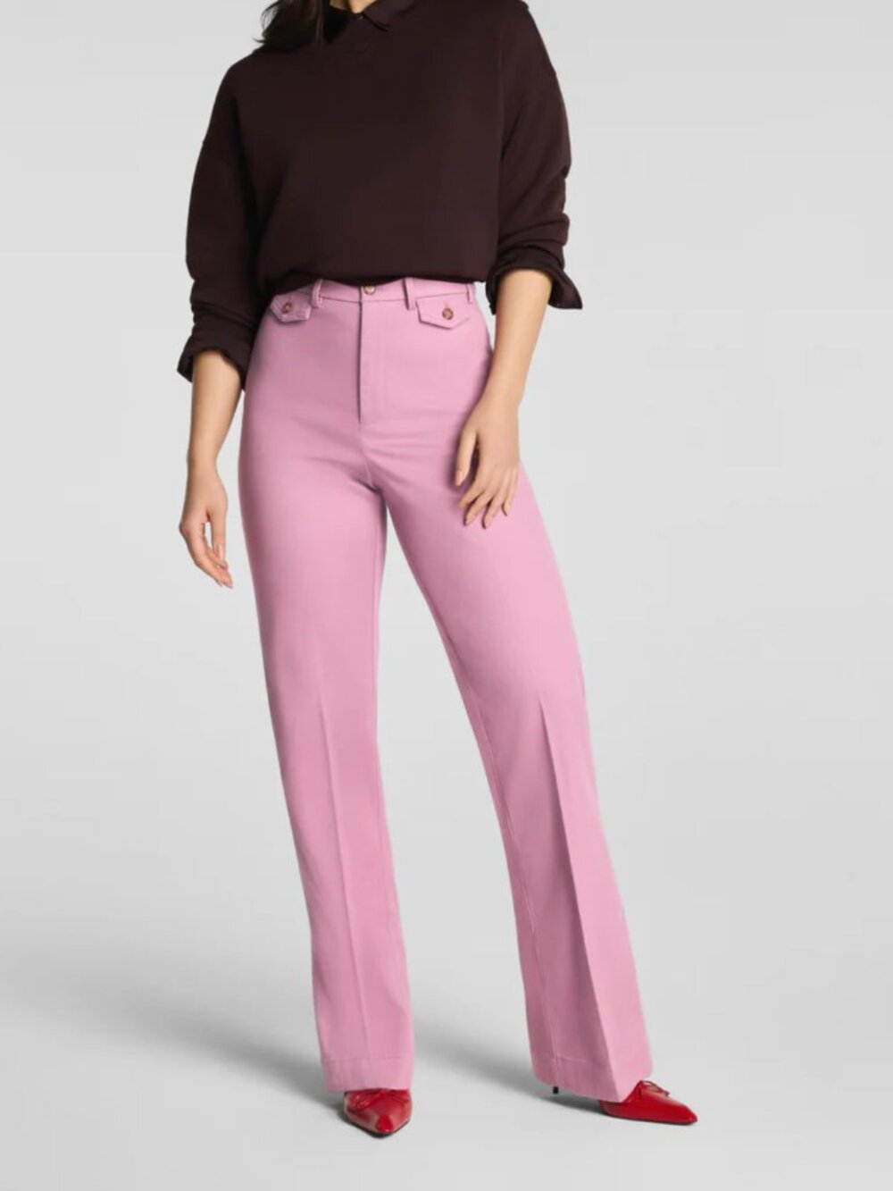 SPANXsupersmooth™ Stretch Twill Easy Flare Pant